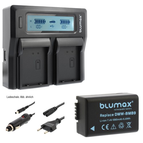 Akku lader für - 1x, +
